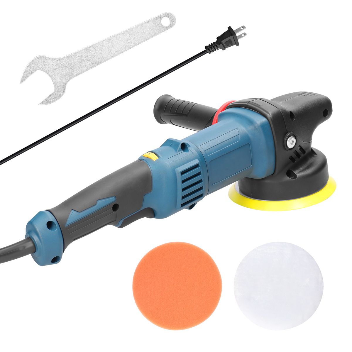 980W Handheld Electric Eccentric Sander 5 Inch Polishing