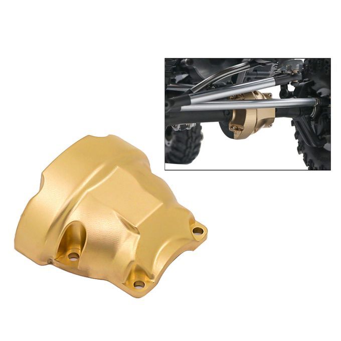 Mini Brass Differential Cover For Racing GEN8 Scout II RC Crawler Car