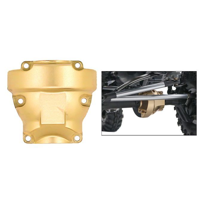 Mini Brass Differential Cover For Racing GEN8 Scout II RC Crawler Car