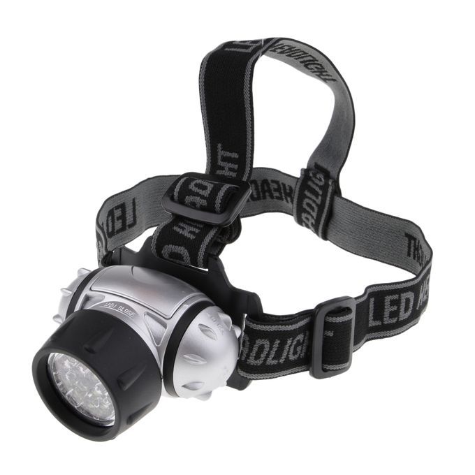 Black Eyebrow Tattoo Nail Art LED Head Light Lamp Headlight