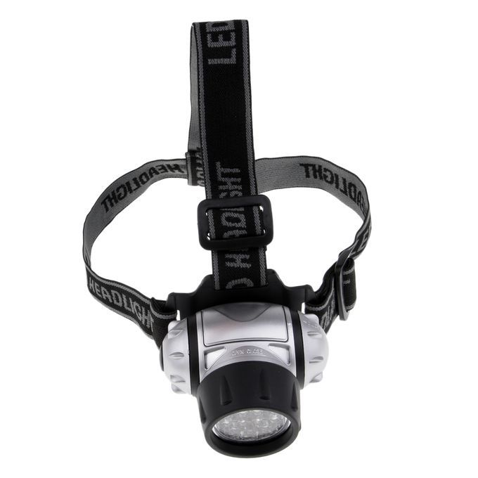 Black Eyebrow Tattoo Nail Art LED Head Light Lamp Headlight