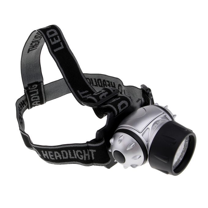Black Eyebrow Tattoo Nail Art LED Head Light Lamp Headlight