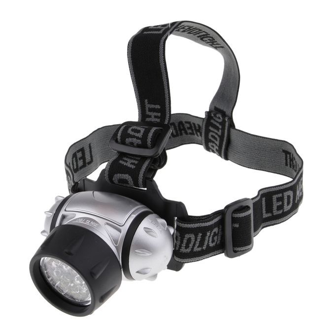 Black Eyebrow Tattoo Nail Art LED Head Light Lamp Headlight