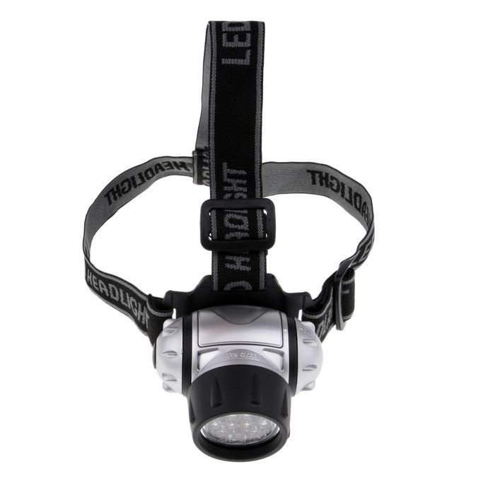Black Eyebrow Tattoo Nail Art LED Head Light Lamp Headlight