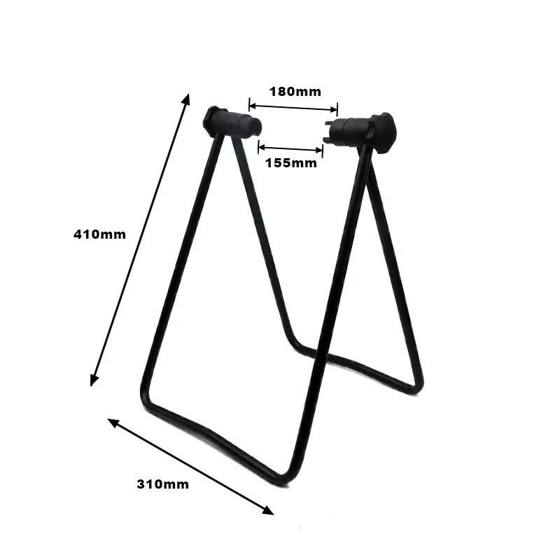 Bicycle High Quality Universal Flexible Display Repair Holder Bike Display Triple Wheel Hub Repair Stand Parking Holder Folding