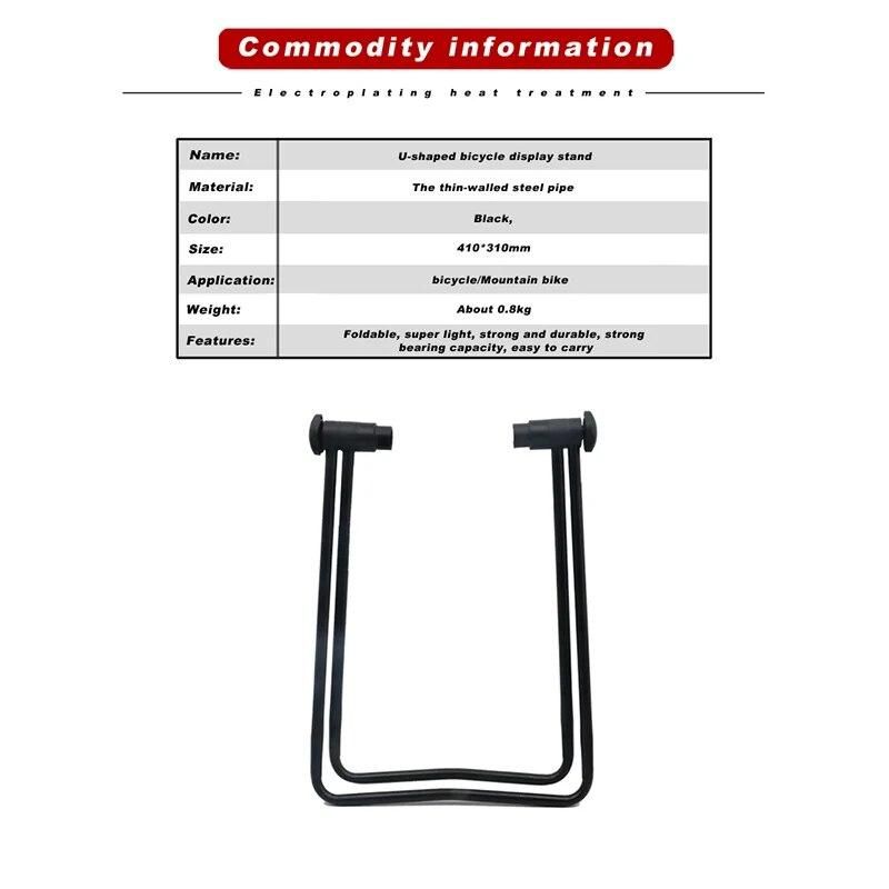 Bicycle High Quality Universal Flexible Display Repair Holder Bike Display Triple Wheel Hub Repair Stand Parking Holder Folding