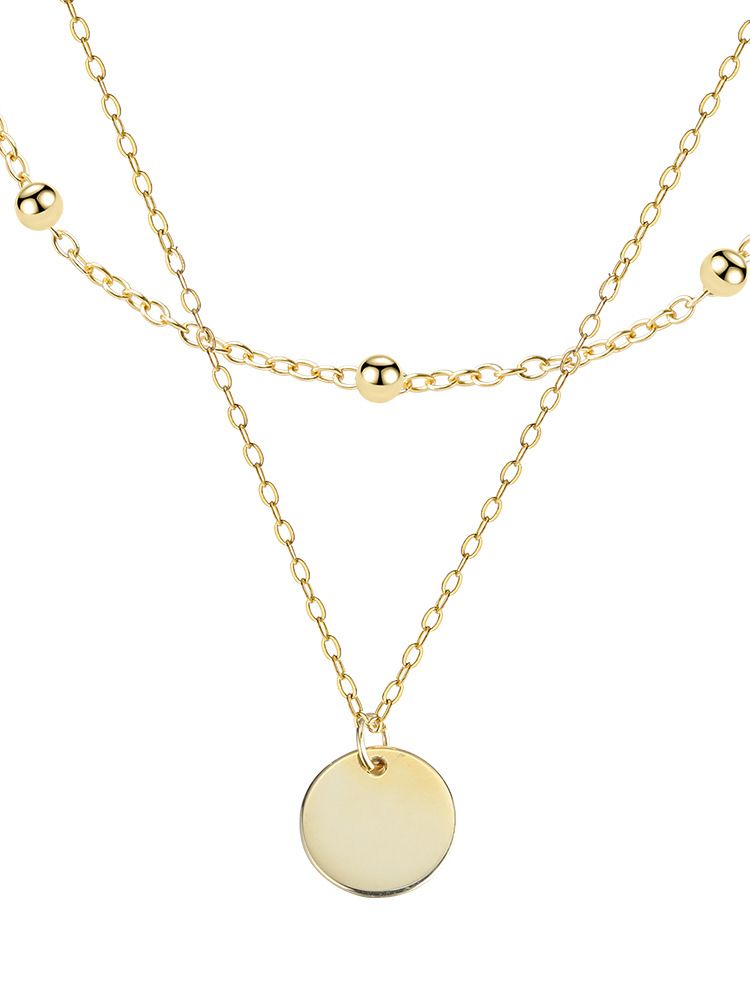 Dos Piezas Stainless Steel Necklace