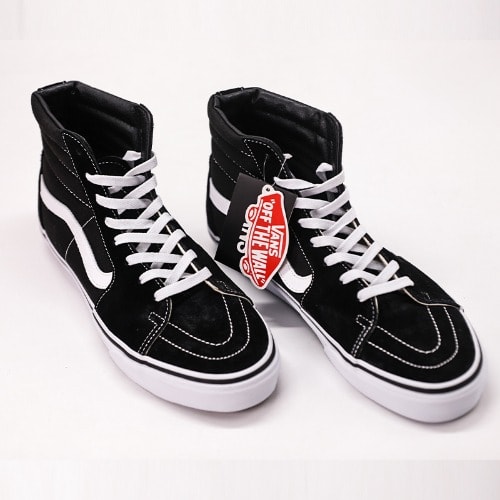 Hightop Black N White Footwear