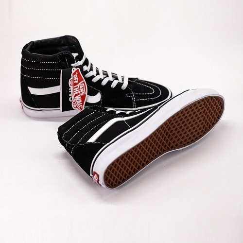 Hightop Black N White Footwear