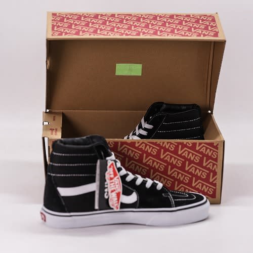 Hightop Black N White Footwear