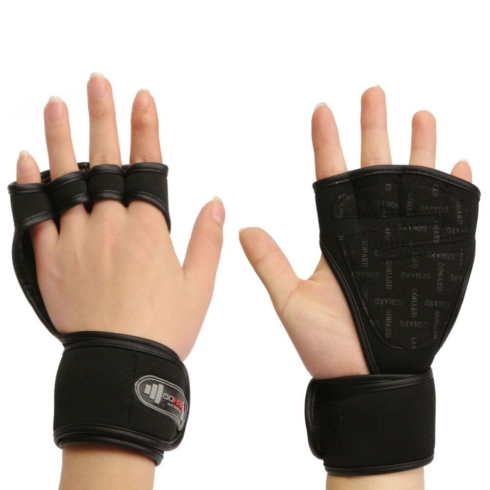 GYM Weight Lifting Health Fitness Dumbbell Wrist Wrap Grip Workout Train M M