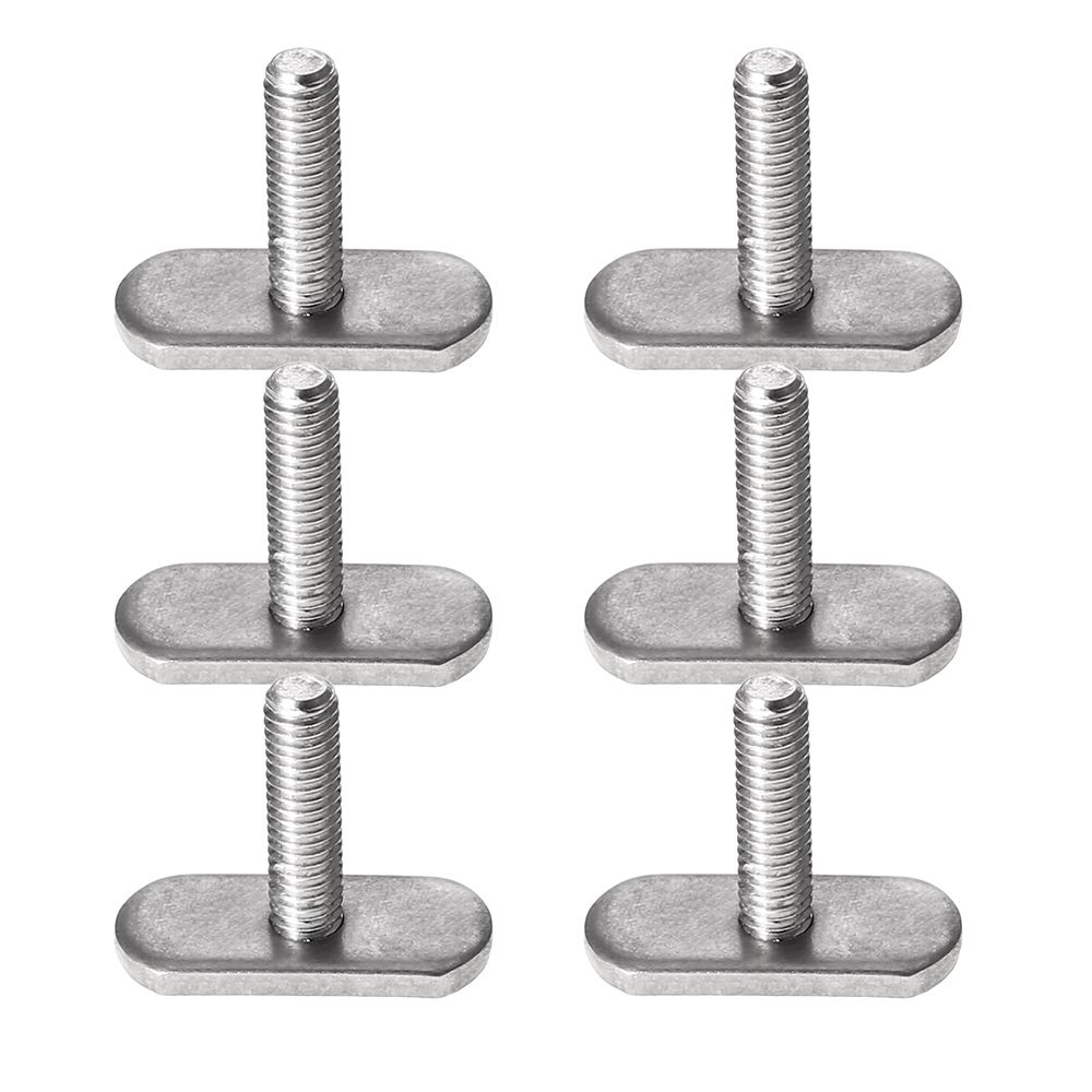 6Pcs Kayak Rails Screws Bolts Hardware Parts For Kayak Canoe