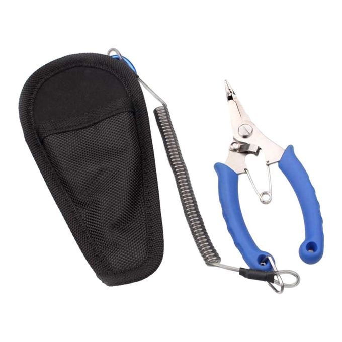 Multi Functional Stainless Steel Alloy  Pliers, Blue Straight