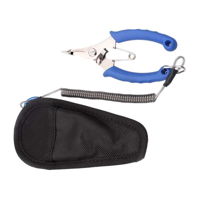 Multi Functional Stainless Steel Alloy  Pliers, Blue Straight