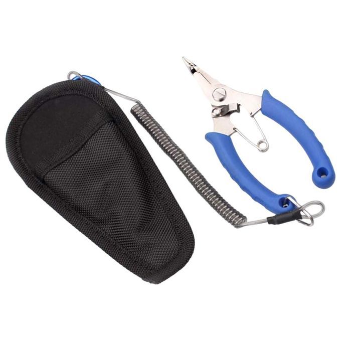Multi Functional Stainless Steel Alloy  Pliers, Blue Straight