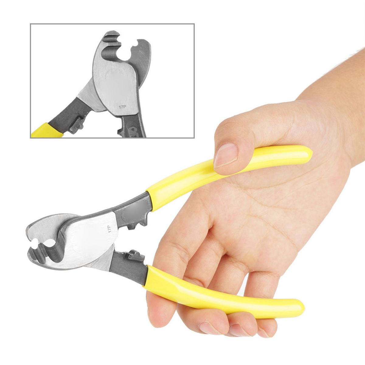 RT-22 6” Chrome Vanadium Steel Cable Wire Cutter Electric