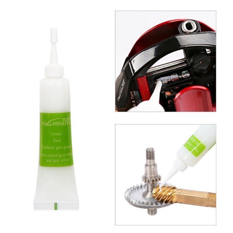 2 Pcs/set Fishing Reel Maintenance Lubricating Oil