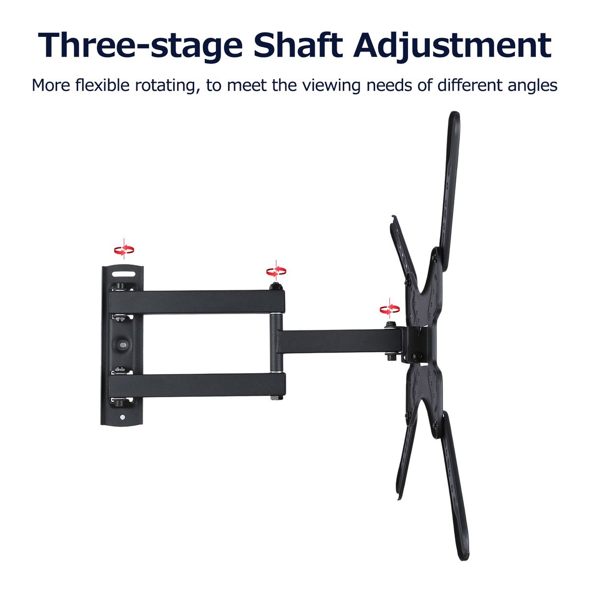 Wall-mounted TV Monitor Stand Adjustable TV Monitor Bracket