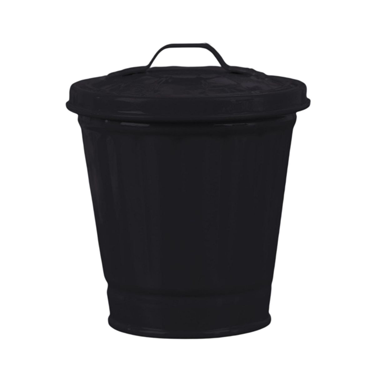 Desktop Flowerpot Sundries Storage Basket Black