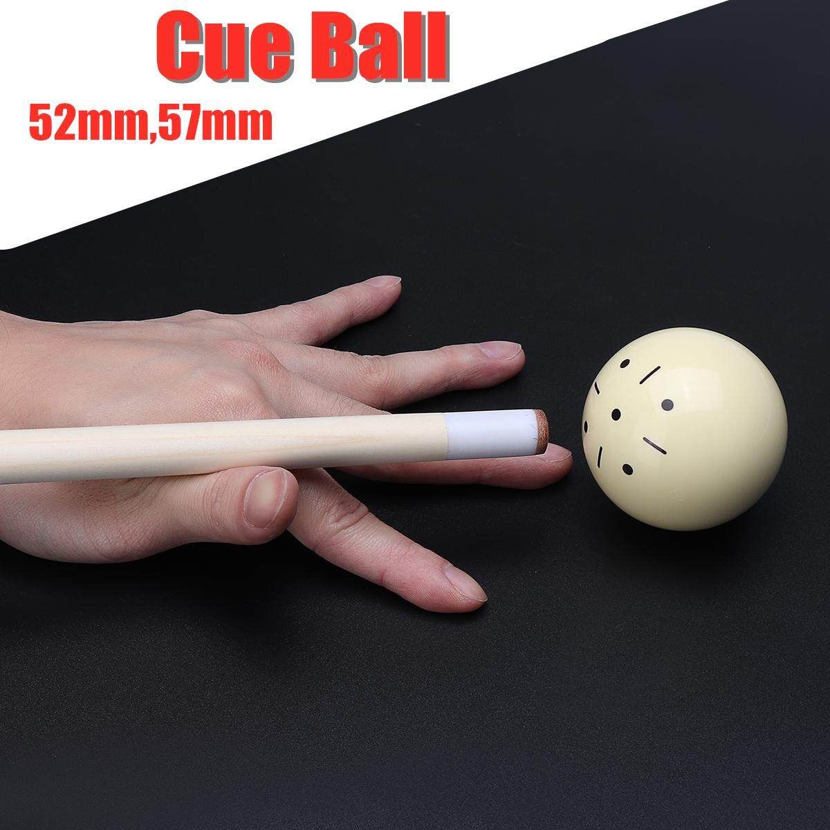 Professional Resin Billiards Spot Pool Snooker Practice Train Ball #52mm Mamdun Small Practice Ball 52mm