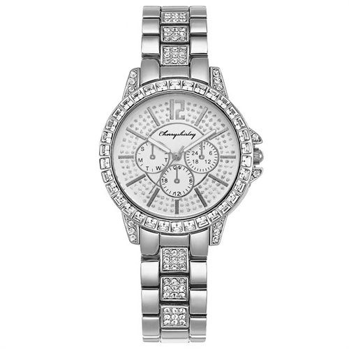 Steel Band Watch+Bracelet Set