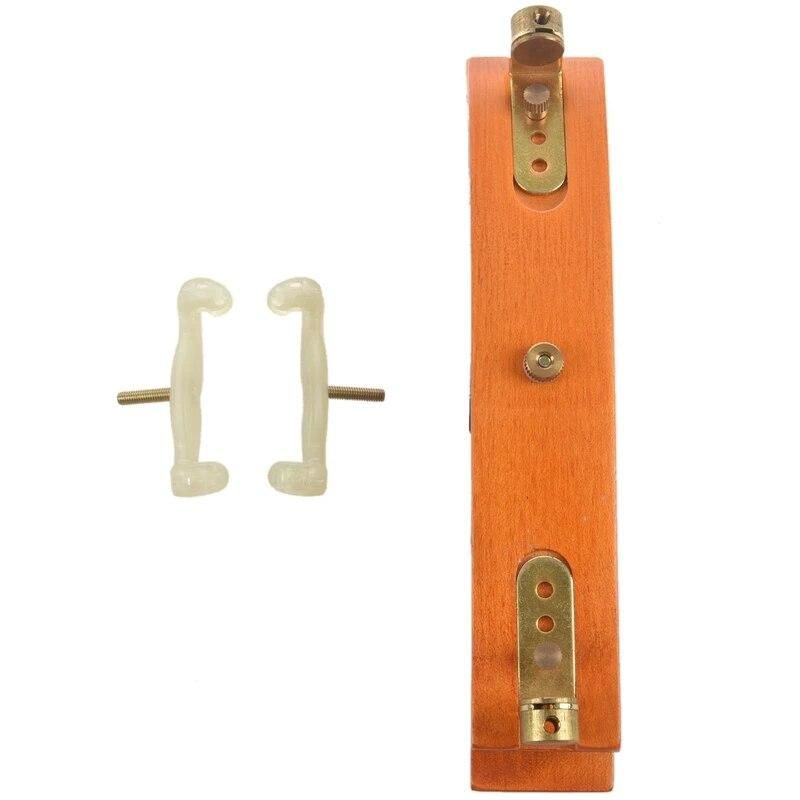 Violin Shoulder Pad Multi-Position Adjustable Maple Shoulder Pad German Style Violin Shoulder Pad for 3/4-4/4 Violin or 14 inch