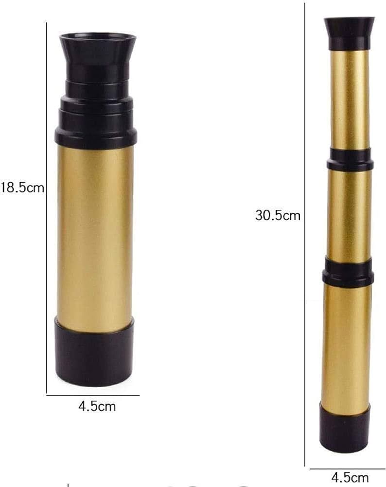 Golden Vintage Handheld Telescope