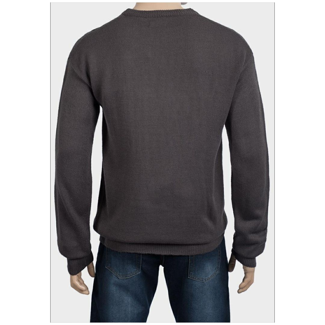 Mfed Mens Distressed Pattern Knitted Jumper