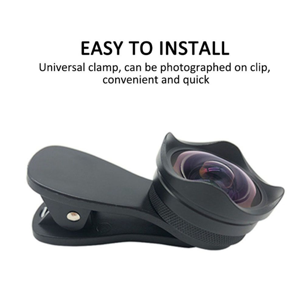 4K Ultra HD Smartphone Camera Lens 0.45X Wide-angle 15X
