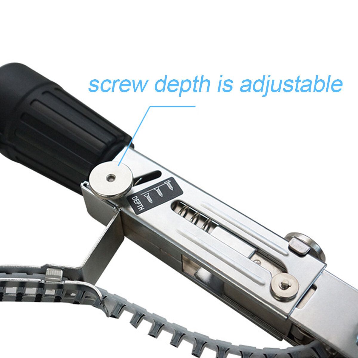 Automatic Chain Nail Adapter Screw Nozzle Adapter Electric Drill Woodworking