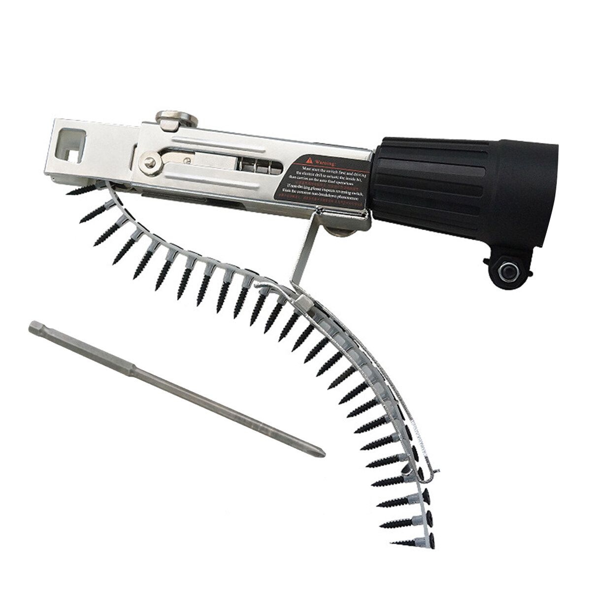 Automatic Chain Nail Adapter Screw Nozzle Adapter Electric Drill Woodworking