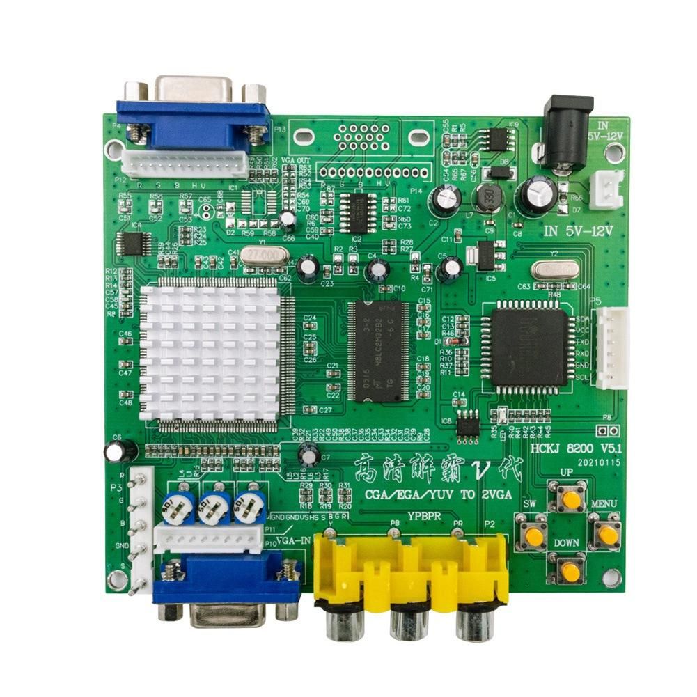 Arcade Game RGB/EGA/YUV/CGA to VGA Output HD Video