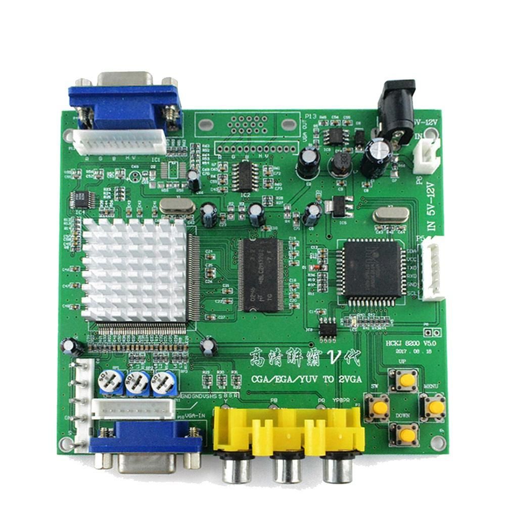 Arcade Game RGB/EGA/YUV/CGA to VGA Output HD Video