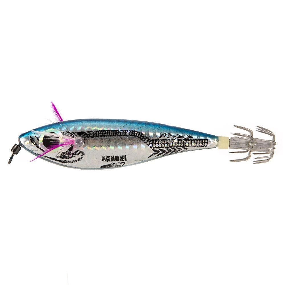 3Pcs/set Squid Jig Artificial Hard Fishing
