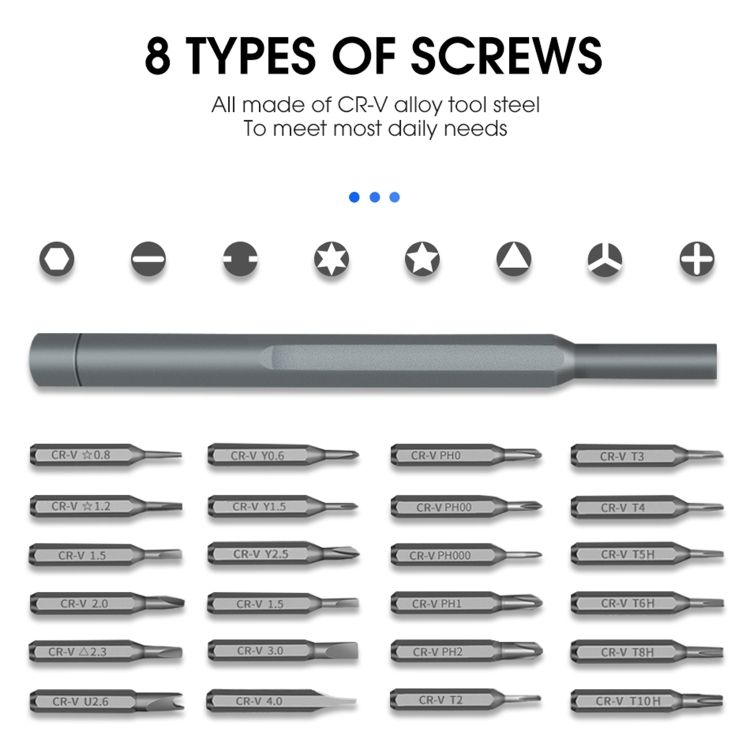 25 In 1 Screwdriver Set Repair Tools