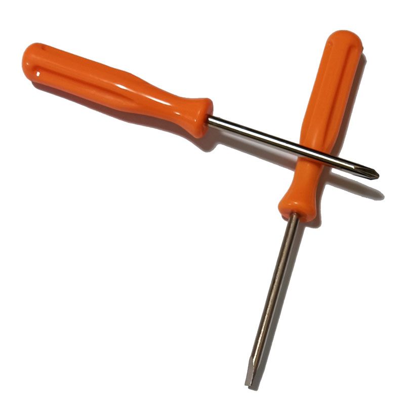 (2pcs/ Pack) 3mm Cross Flat Screwdriver Phillips Slotted Screwdriver Repair Tool 3.0mm Mini Screwdrivers Hand Tool Screw Driver
