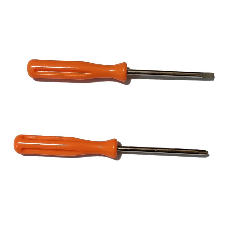 (2pcs/ Pack) 3mm Cross Flat Screwdriver Phillips Slotted Screwdriver Repair Tool 3.0mm Mini Screwdrivers Hand Tool Screw Driver