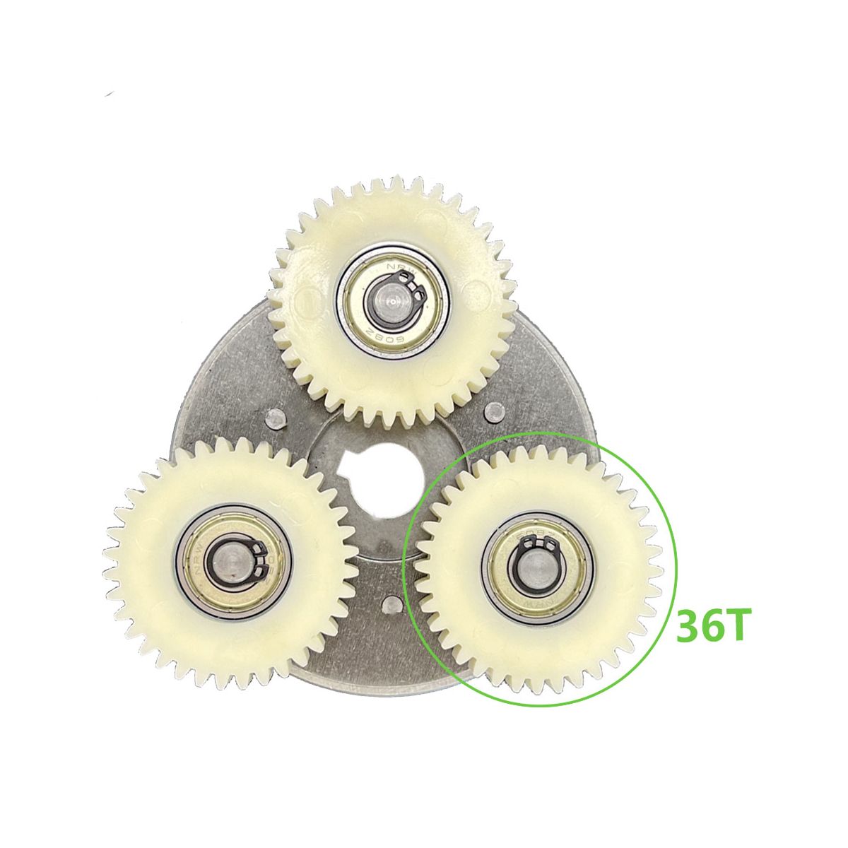 Ebike Gear Clutch Motor Gear Clutch Kit 36 Teeth for Bafang 500W Electric Bicycle Nylon Gears Motor Gear Clutch Kit