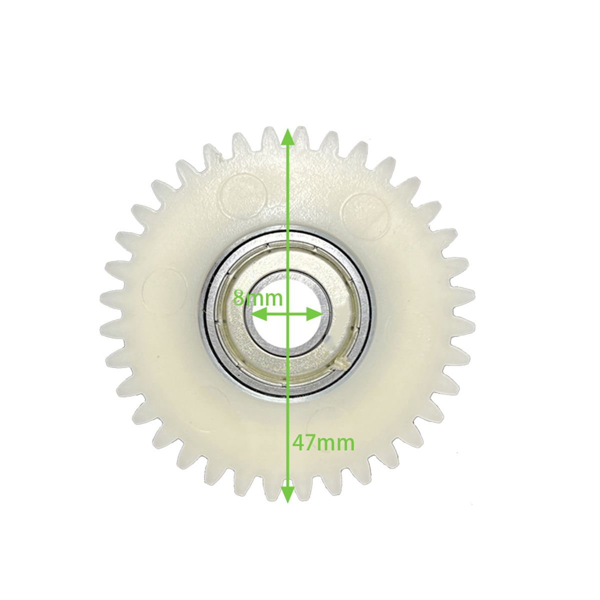 Ebike Gear Clutch Motor Gear Clutch Kit 36 Teeth for Bafang 500W Electric Bicycle Nylon Gears Motor Gear Clutch Kit