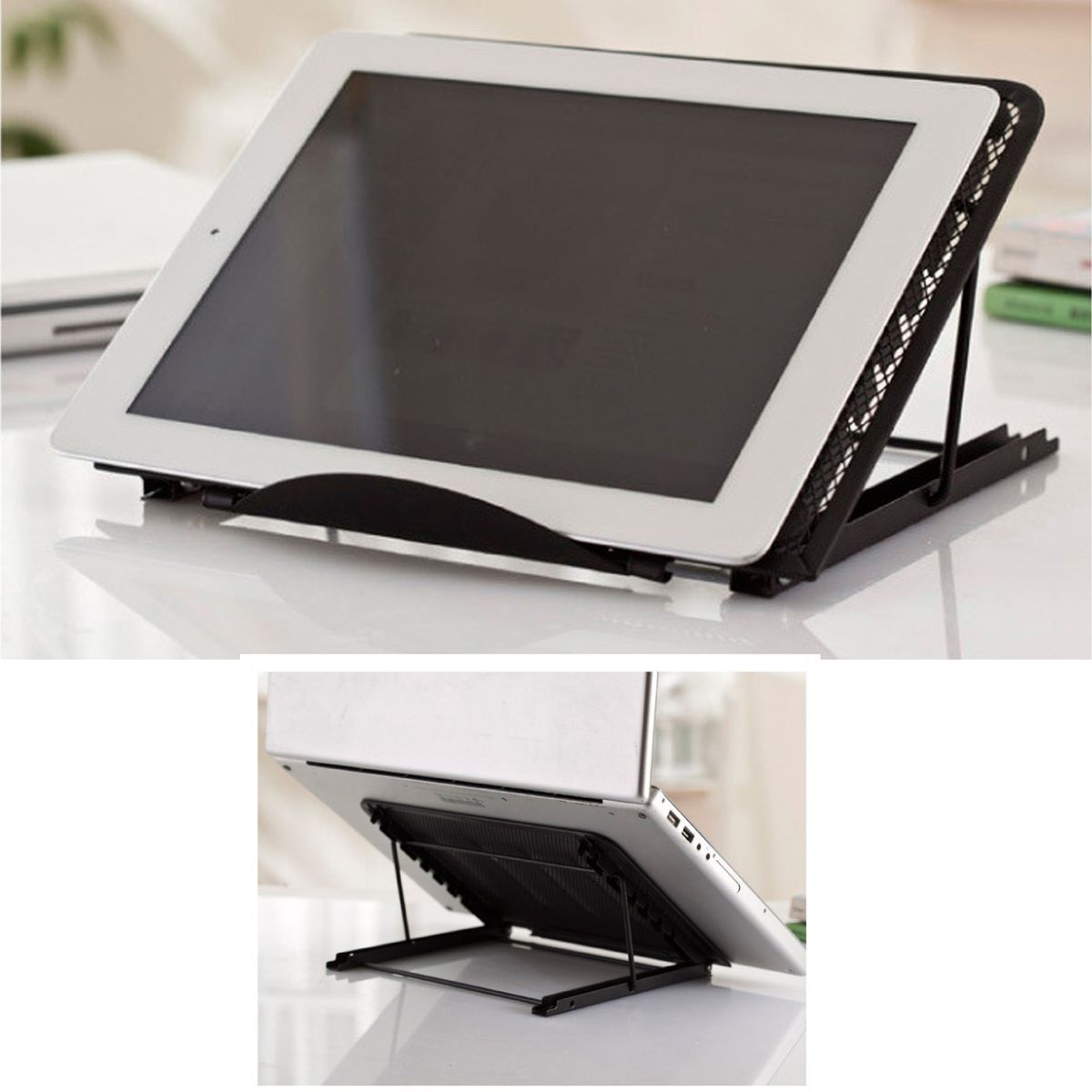 Multi-Functional Metal Stand Holder Tabletop Foldable