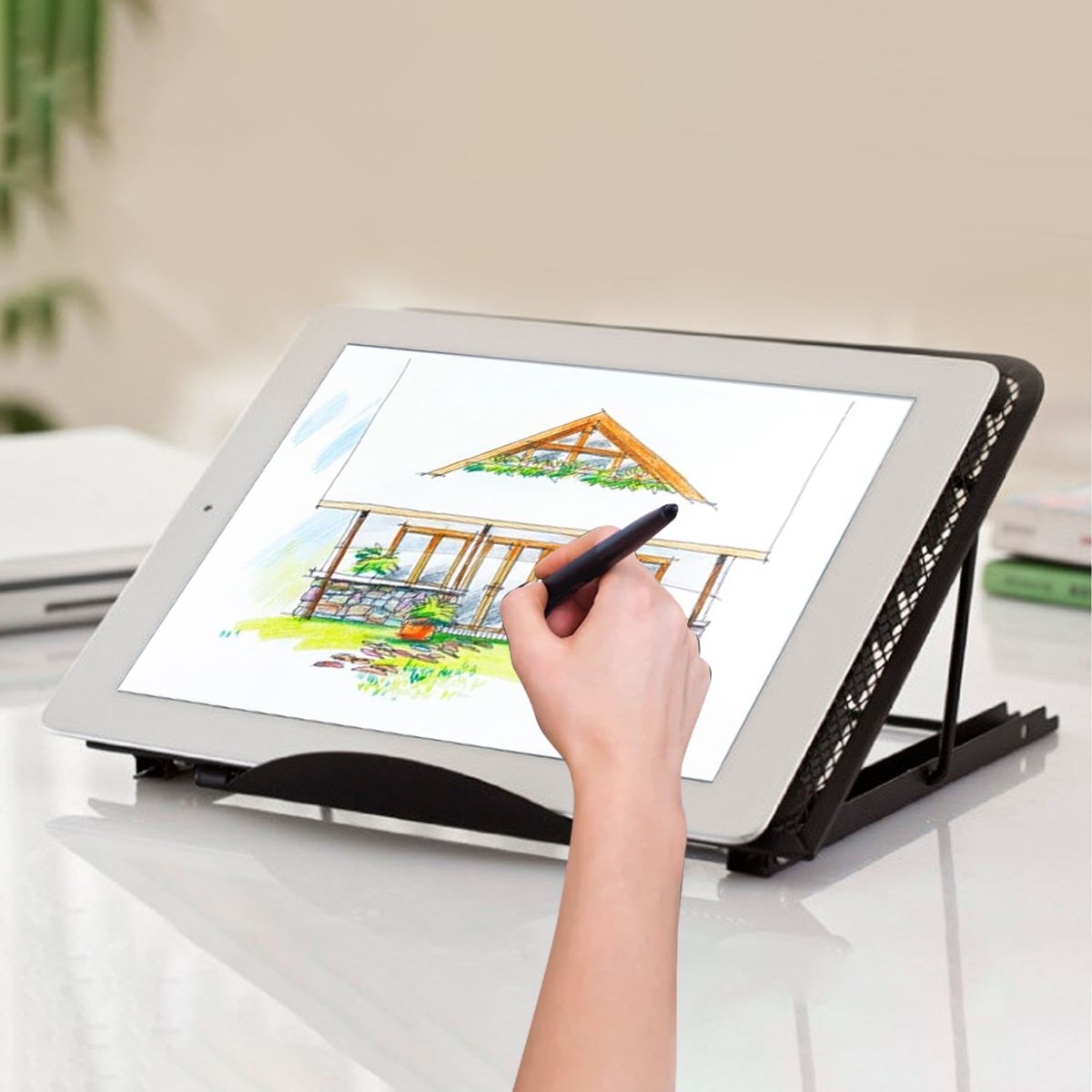 Multi-Functional Metal Stand Holder Tabletop Foldable