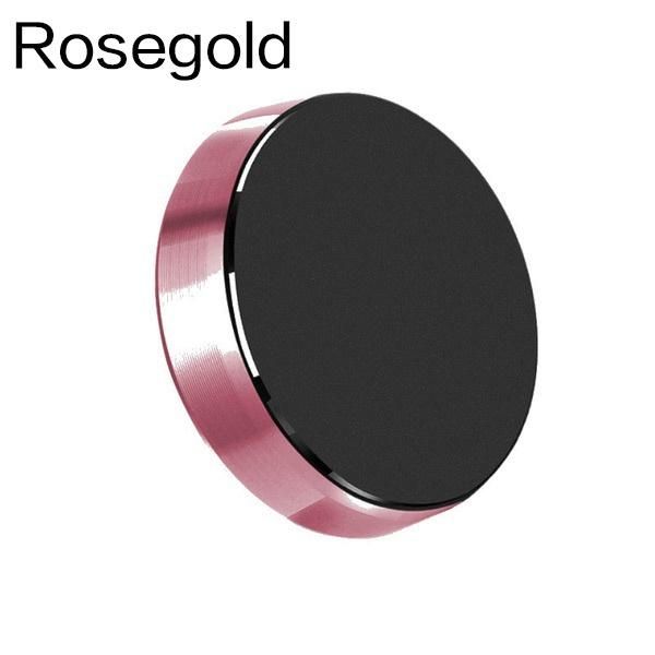 Crugkbat 1PC Magnetic Car Phone Holder Air Vent Mount Rosegold