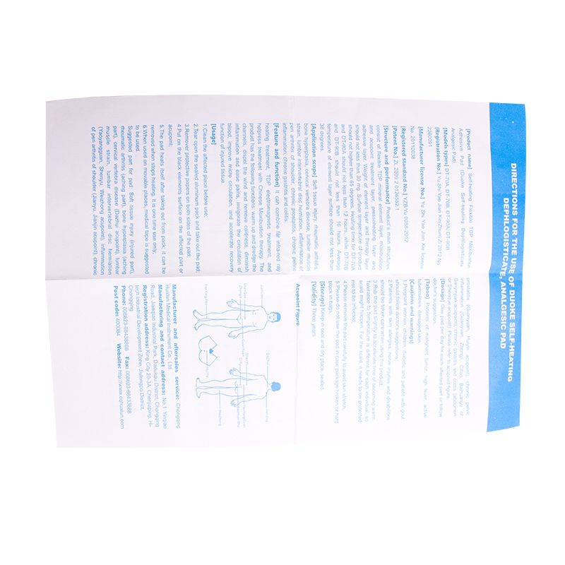 Self-heating Should Patch TDPMoxibustion Moxibustion Patch Joint Neck Waist Leg Pain Plaster Flexible Pain Pad Self-heating 6Pcs