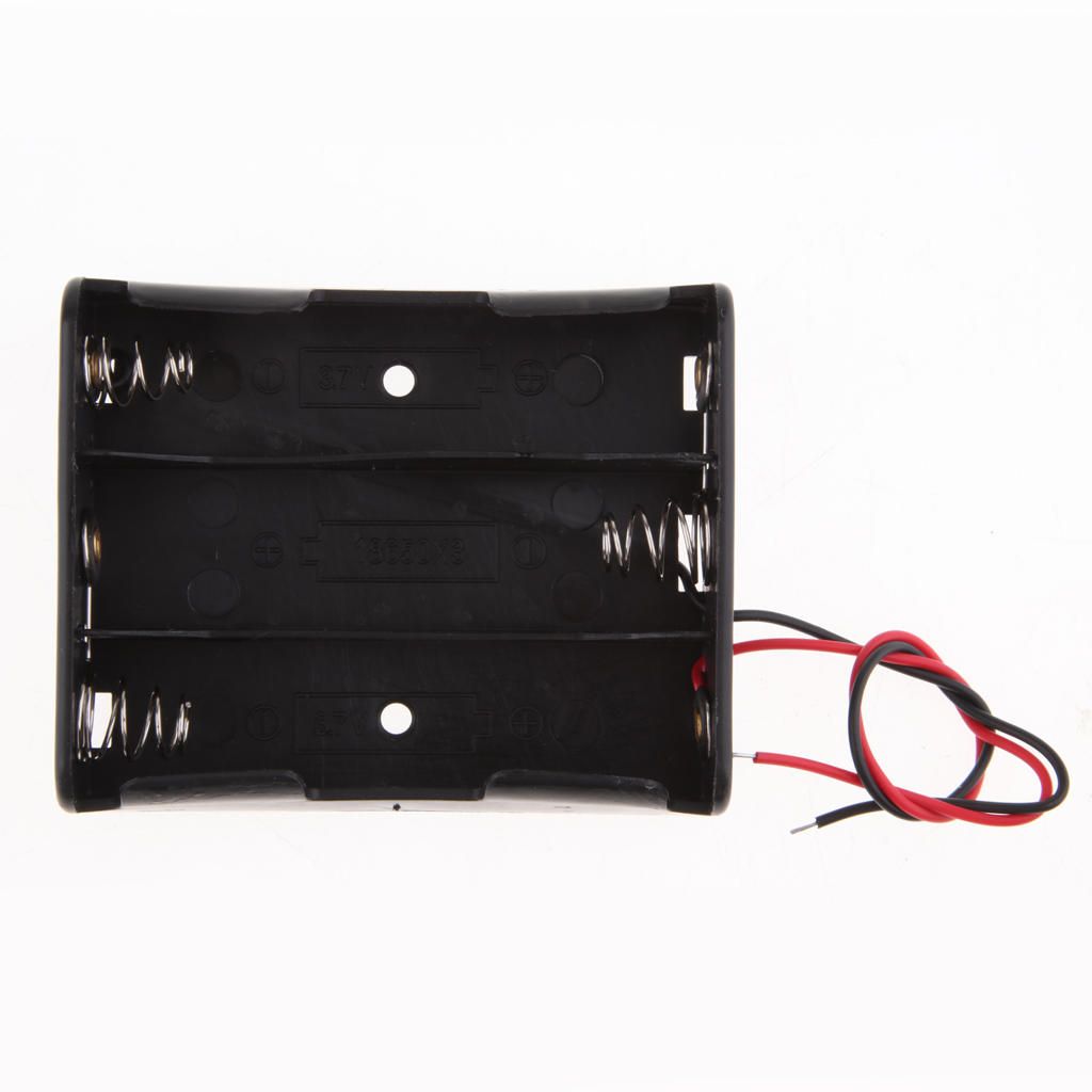 5x DIY Battery Case Holders For 3 X 3.7V 18650 Li-ion Rechargeable