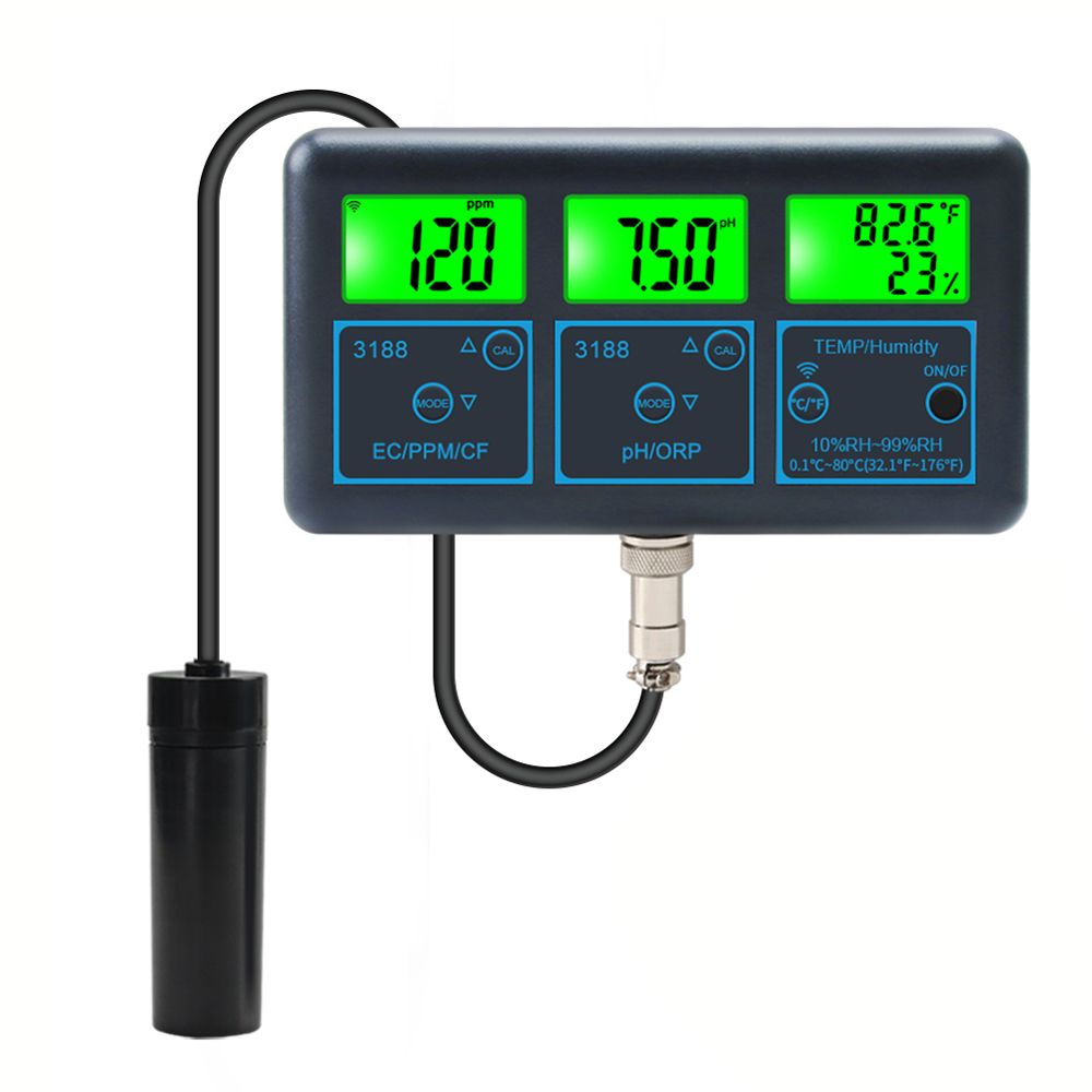 Tuya WiFi 7in1 Water Quality Tester Multi-Parameter Water