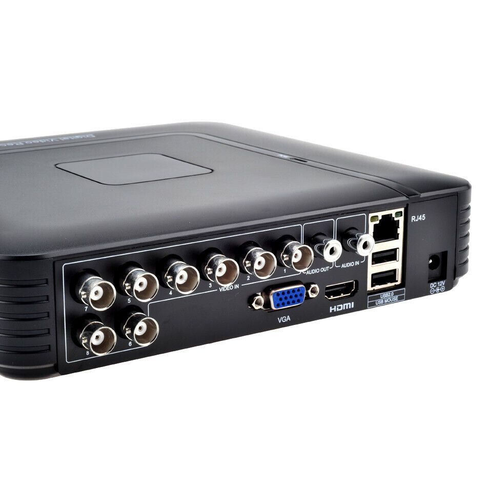 AHD DVR 1080N 4CH/8CH CCTV DVR CVI TVI NVR 5IN1 VGA HDMI H.264 Video Recorder 8CH
