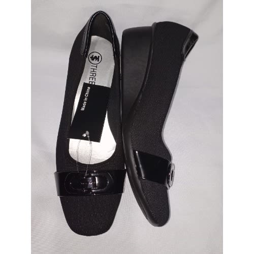 Wedge Shoe - Black