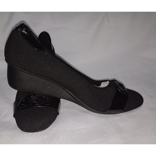 Wedge Shoe - Black