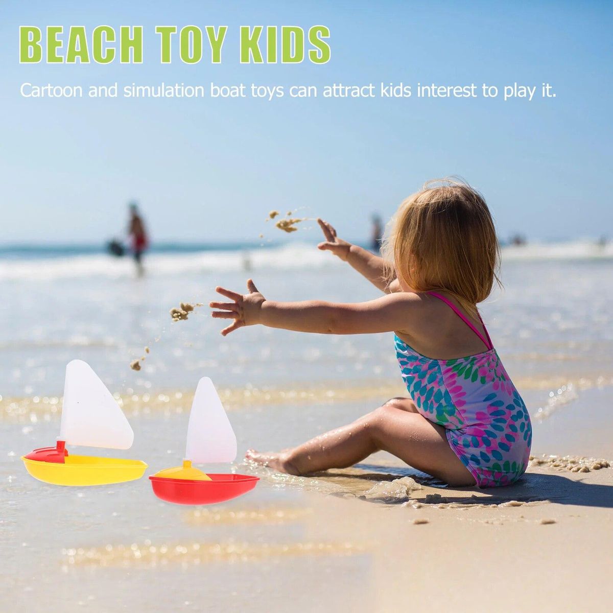 1 Set/ 3pcs Bath Sailing Boats Floating Water Toys Bathtub Bathroom Pool Beach Bath Time
