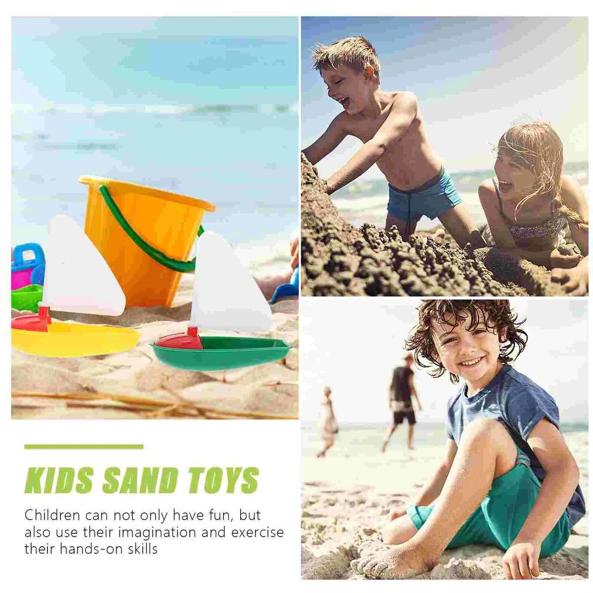 1 Set/ 3pcs Bath Sailing Boats Floating Water Toys Bathtub Bathroom Pool Beach Bath Time